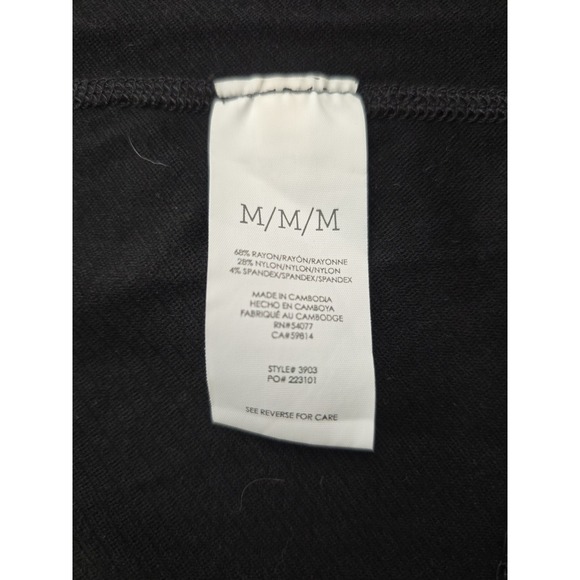 Cabi Black Maestro Long Coat Size Medium - Picture 8 of 10